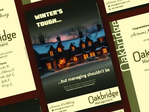 Oakbridge Ad Mockup