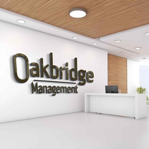 Oakbridge Indoor Sign
